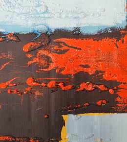 detail_abstract_schilderij_orange_breakers_blue_ronald_hunter_rotterdamse_kunstenaar2